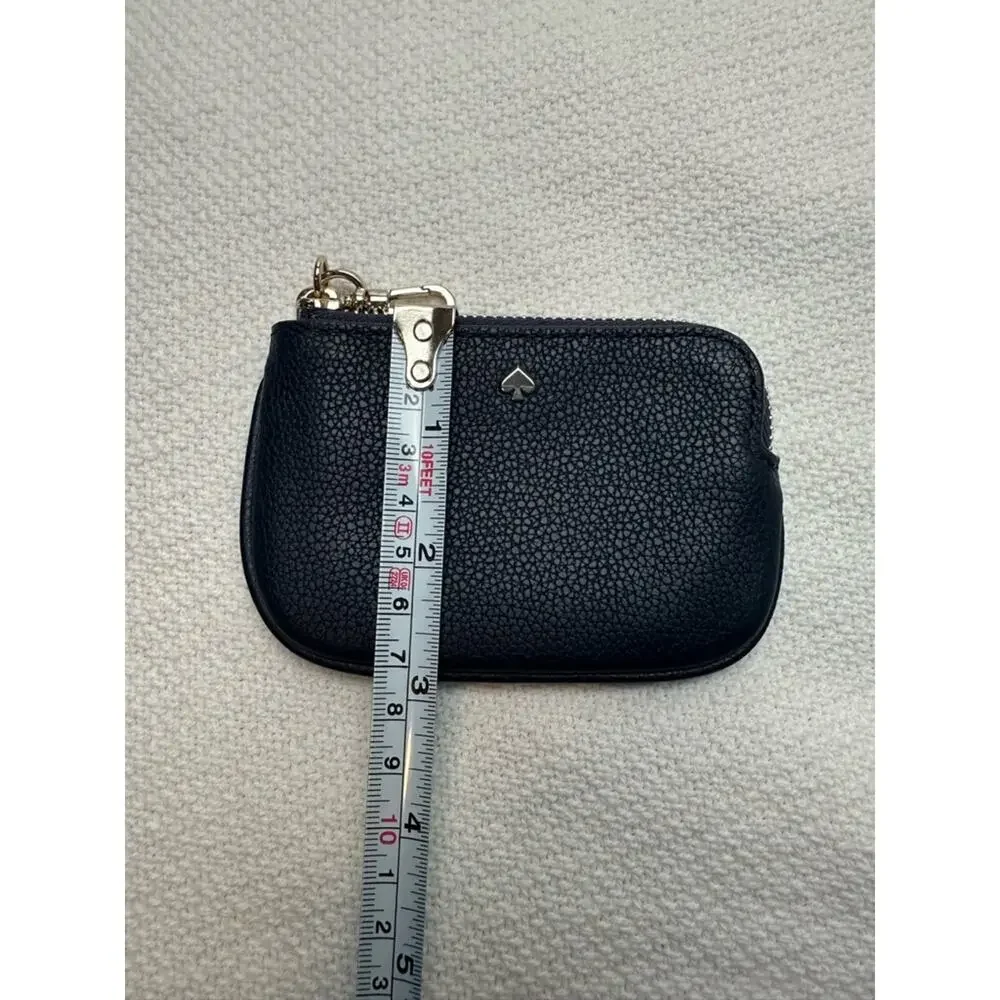 Kate Spade Rosie Pebbled Leather Navy Coin Purse